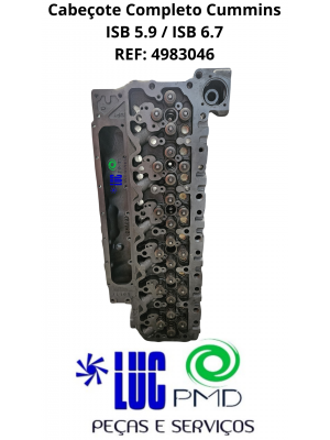Cabeçote Completo Cummins ISB 5.9 / ISB 6.7 