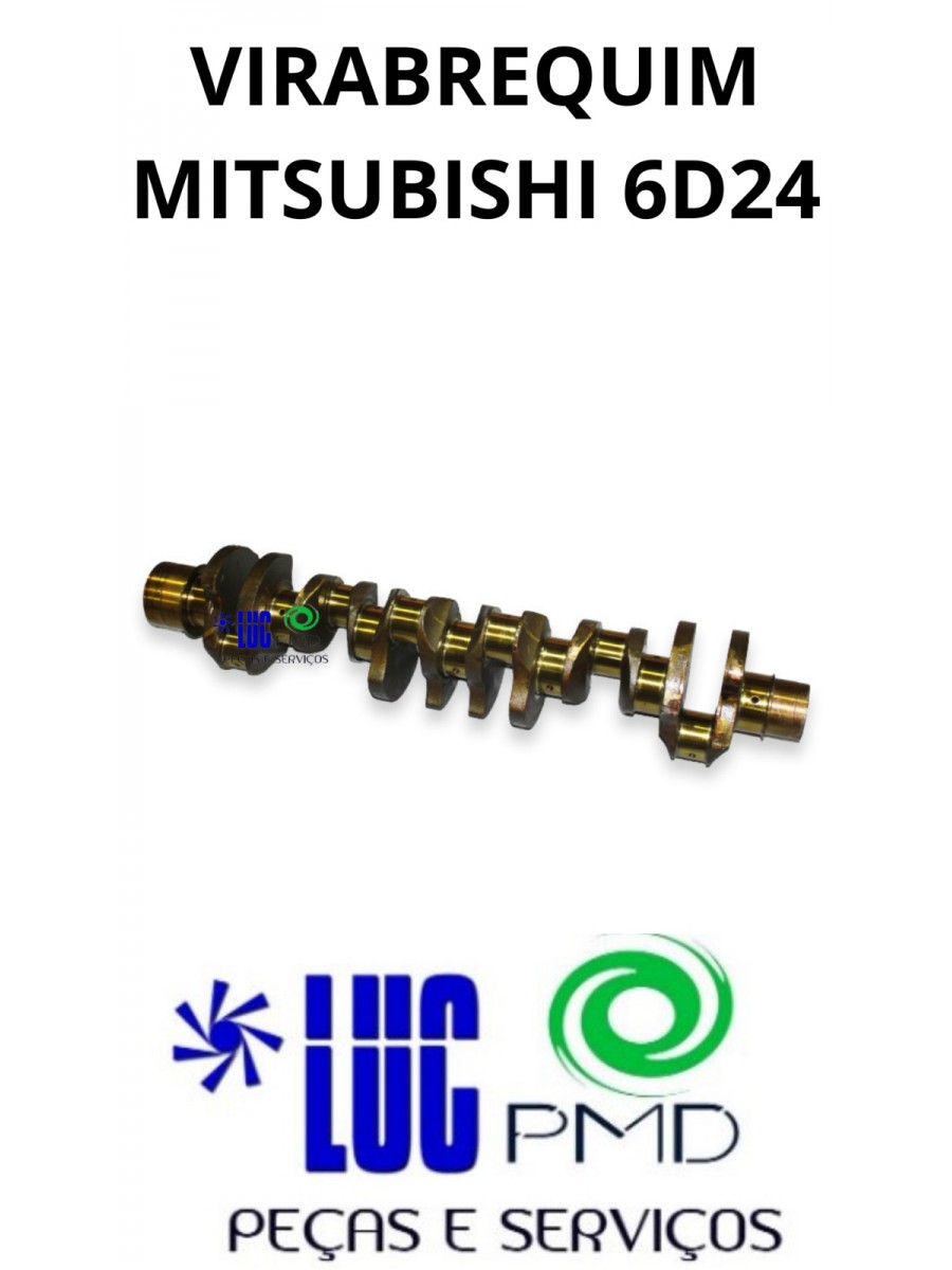 Virabrequim Mitsubishi 6D24