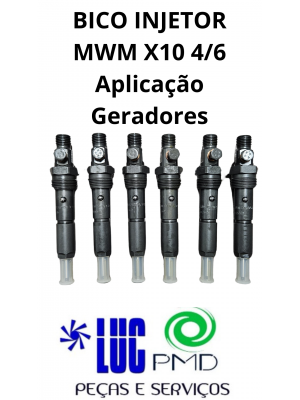 BICO INJETOR MWM X10 4/6 BICO INJETOR MWM X10 4/6