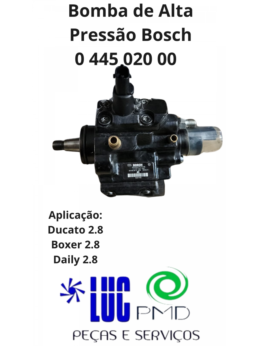 Bomba de Alta Pressão Bosch 0 445 020 002