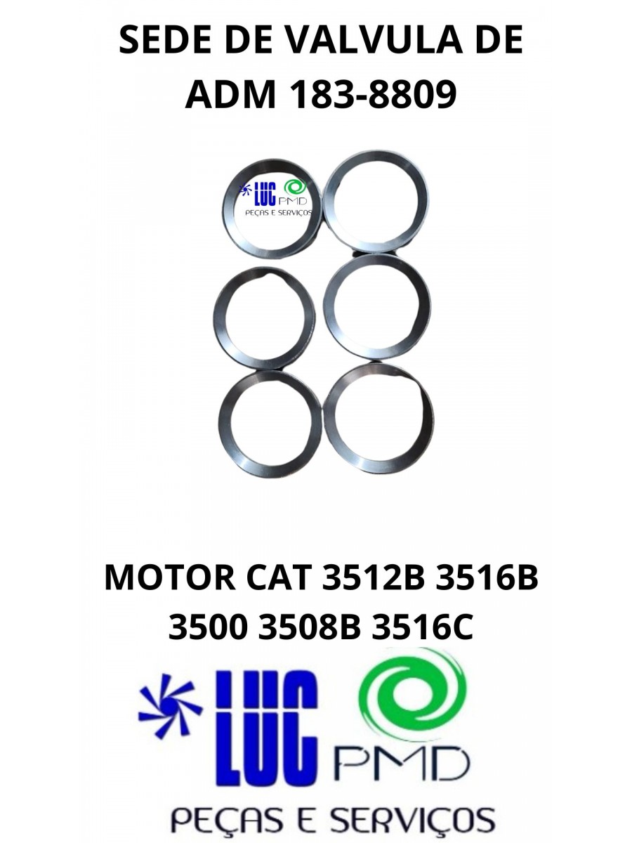 Sede de valvula de adm 183-8809