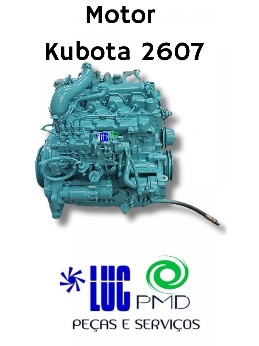 MOTOR COMPLETO KUBOTA V2607-DI-T