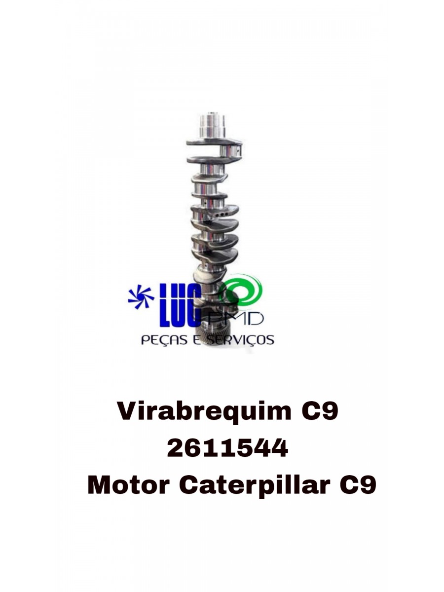 Virabrequim C9 Motor Caterpillar 