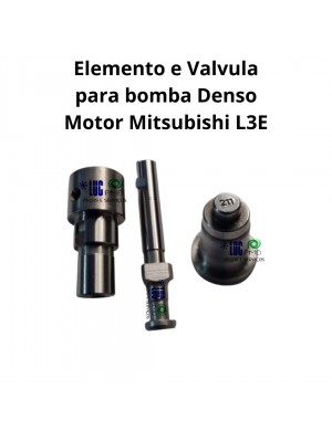 Elemento e Válvula  para bomba denso Motor Mitsubishi L3E