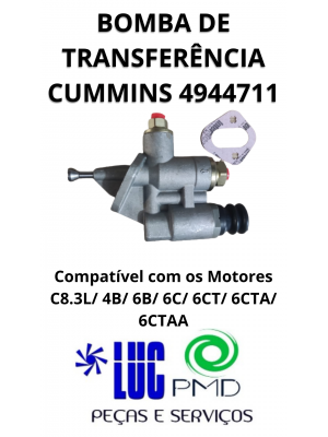 BOMBA DE TRANSFERÊNCIA CUMMINS 4944711