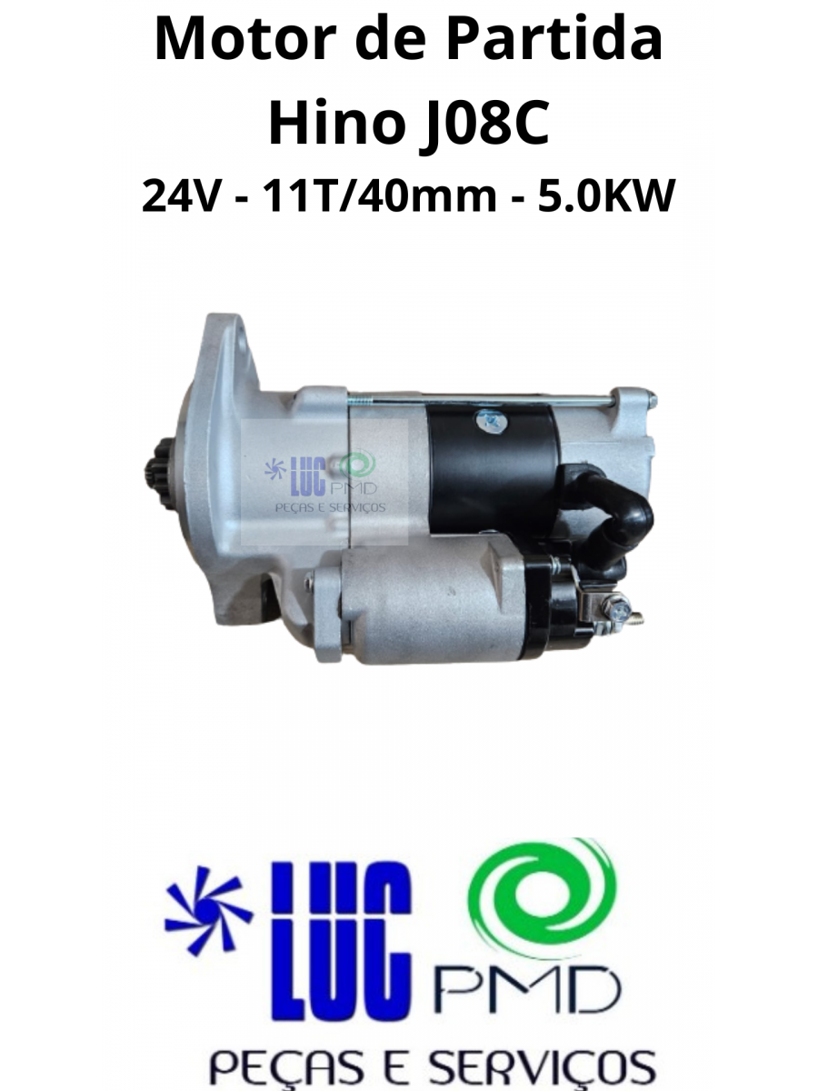 Motor de Partida Hino J08C