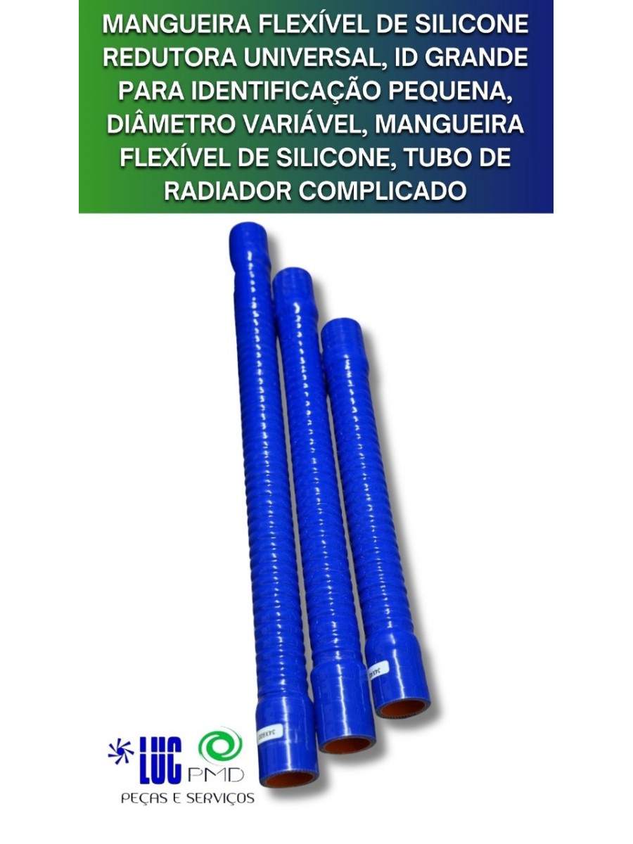 MANGUEIRA FLEXÍVEL DE SILICONE REDUTORA UNIVERSAL 