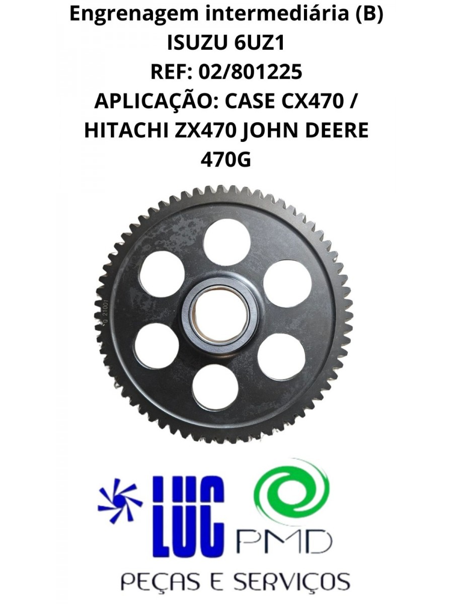 ENGRENAGEM INTERMEDIÁRIA (B) ISUZU 6UZ1