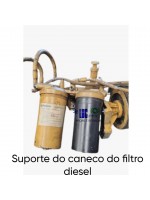 Suporte do caneco do filtro diesel Perkinss 