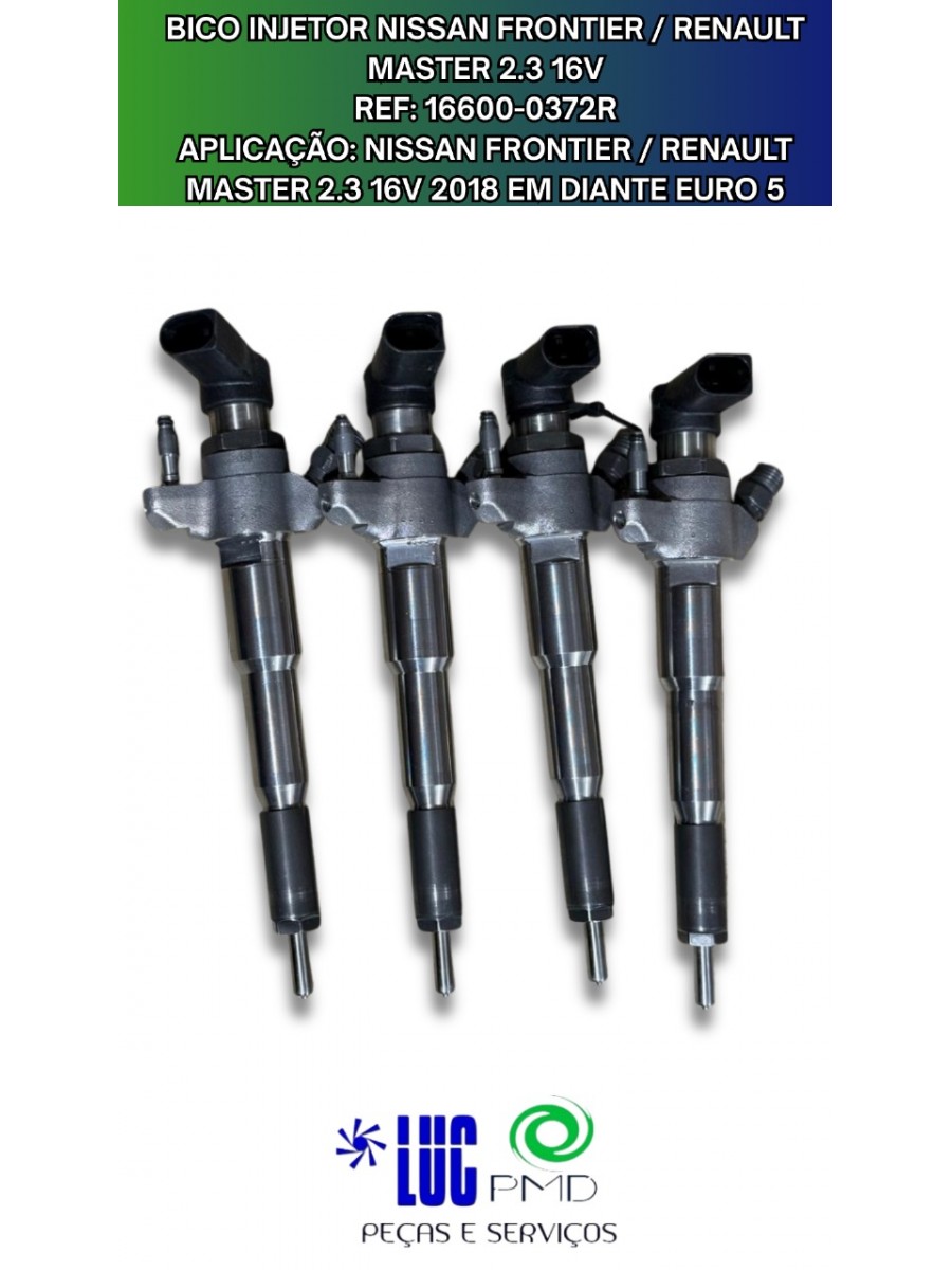 BICO INJETOR NISSAN FRONTIER / RENAULT MASTER 2.3 16V