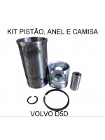 KIT Pistão, Camisa e Anéis 